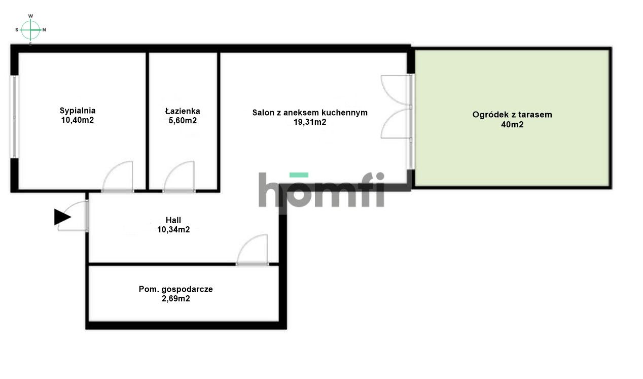 Apartment with a Garden Near the University|Keys in 2026 - Apartment - Sale - Rzeszów, Drabinianka