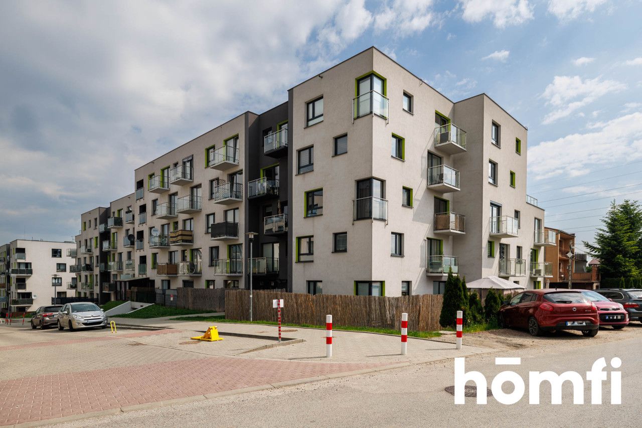 Cozy 1-bedroom flat with balcony & parking – full ownership, Kraków/Skawina border - Apartment - Sale - Krakowski, Skawina