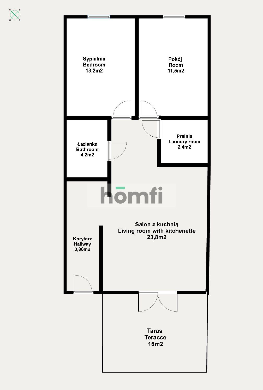First lease | High standard 3 rooms | Siechnice - Apartment - Rent - Wrocławski, Siechnice