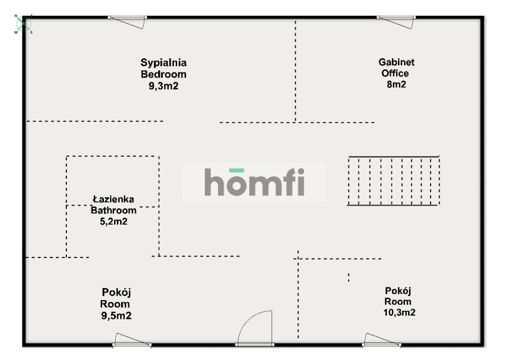 Szereg 100 m² z ogrodem | Iwiny z widokiem na park - Dom - Sprzedaż - Wrocławski, Siechnice / Iwiny