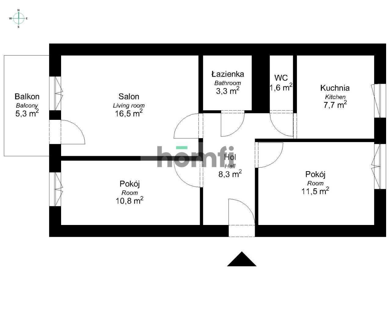 Czuby - 3 rooms, Ułanów Street - ground floor - Apartment - Sale - Lublin, Czuby Północne