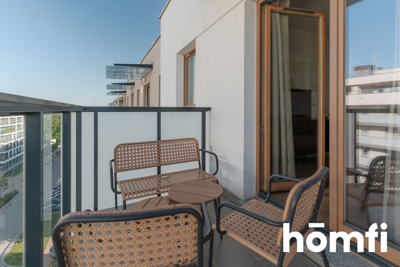 Stylish 2-room apartment with balcony and parking - Letnica - Apartment - Rent - Gdańsk, Letnica