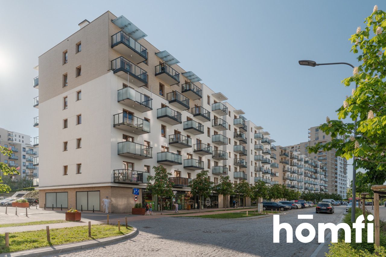 Stylish 2-room apartment with balcony and parking - Letnica - Apartment - Rent - Gdańsk, Letnica
