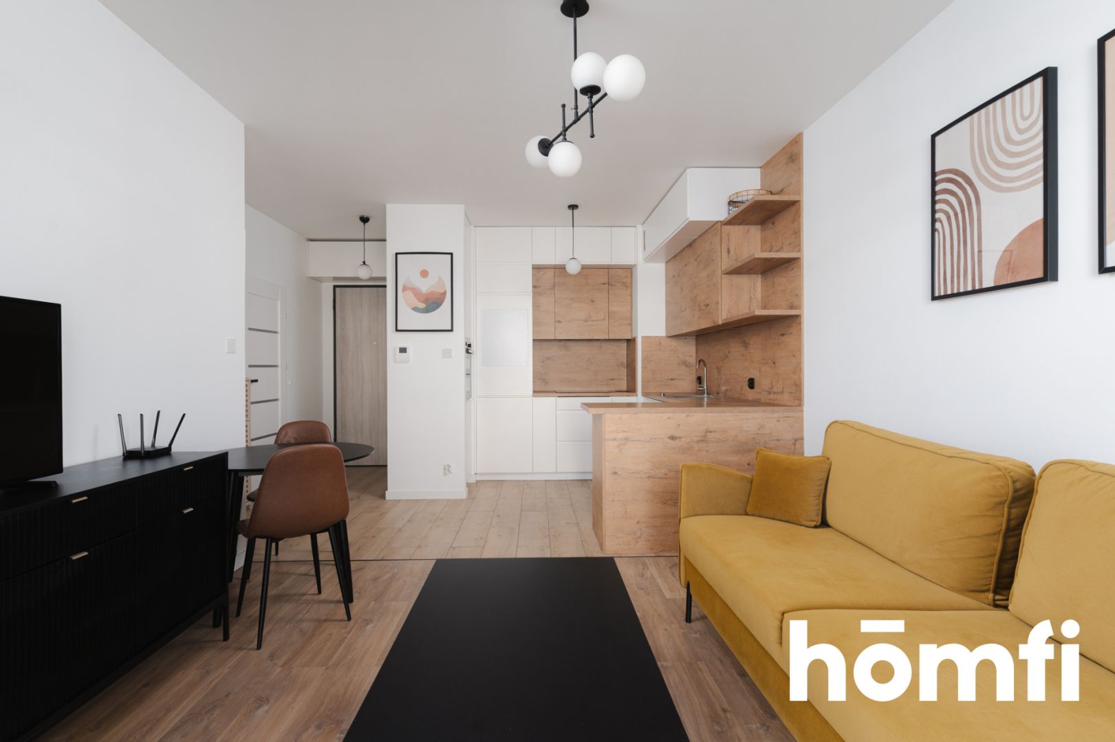 Stylish 2-room apartment with balcony and parking - Letnica - Apartment - Rent - Gdańsk, Letnica