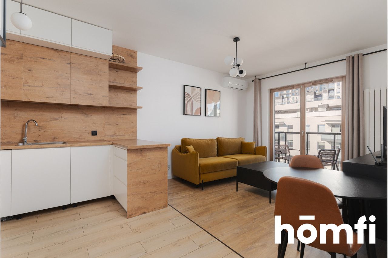Stylish 2-room apartment with balcony and parking - Letnica - Apartment - Rent - Gdańsk, Letnica