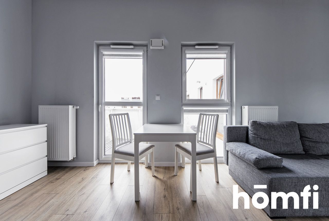 Modern studio apartment with a balcony! - Apartment - Rent - Poznań, Nowe Miasto / Rataje