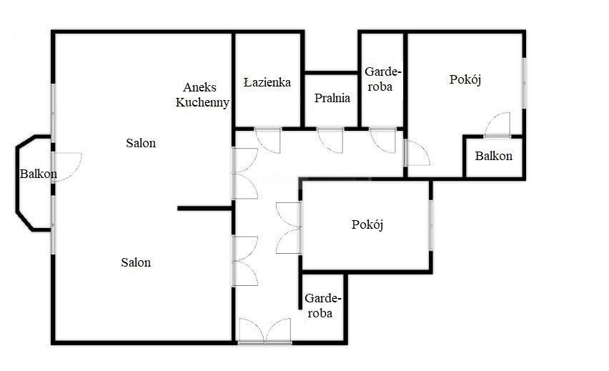 Spacious apartment, on the Al. Słowackiego Street - Apartment - Rent - Kraków, Śródmieście / Stare Miasto