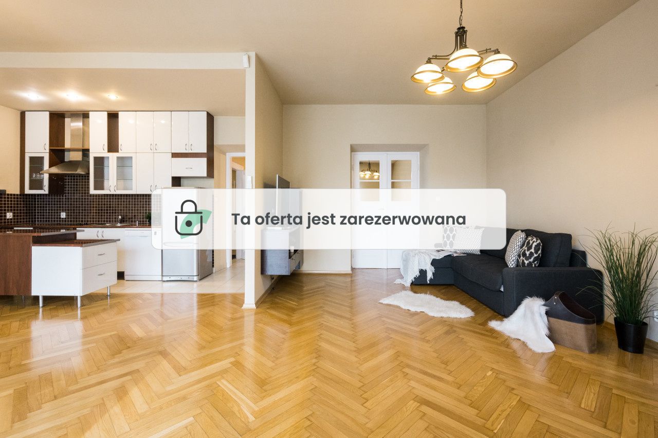 Spacious apartment, on the Al. Słowackiego Street - Apartment - Rent - Kraków, Śródmieście / Stare Miasto