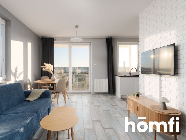 Panoramic view | 3 rooms | 12th floor | available immediately - Apartment - Sale - Gdańsk, Przymorze