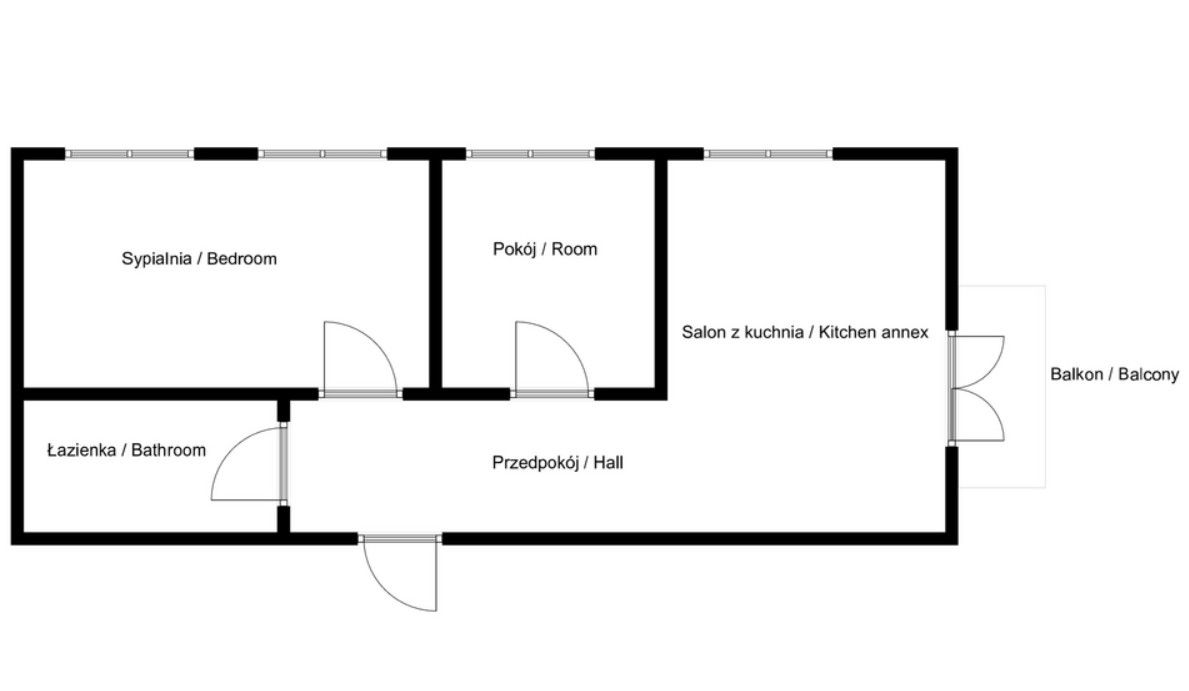 3 room apartment in Ligota Katowice for rent - Apartment - Rent - Katowice, Ligota