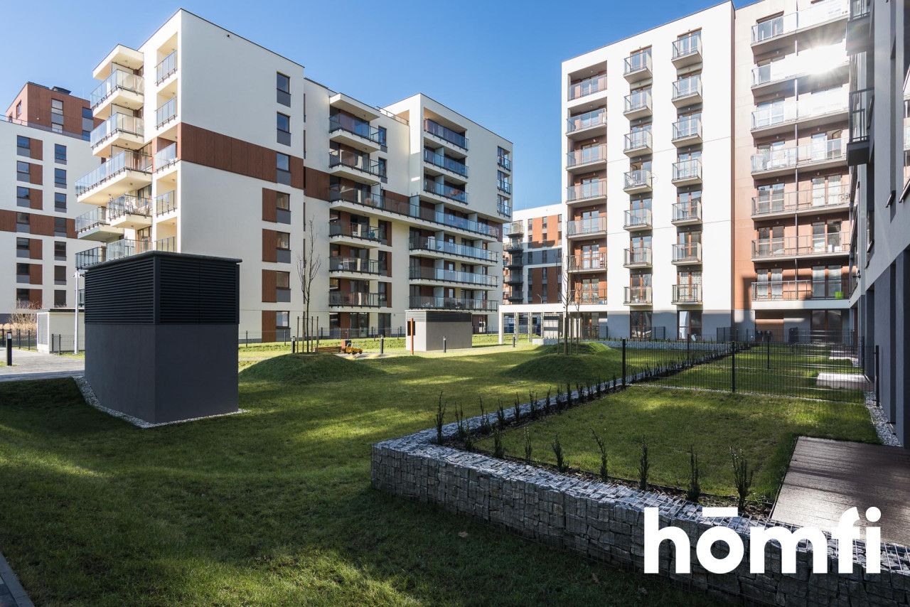 Klimatyzowane studio z balkonem na wynajem (ul. Wrocławska) - Mieszkanie - Wynajem - Kraków, Krowodrza