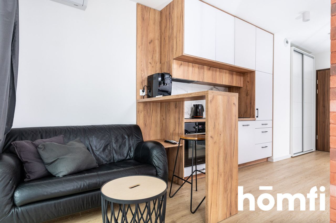 Klimatyzowane studio z balkonem na wynajem (ul. Wrocławska) - Mieszkanie - Wynajem - Kraków, Krowodrza