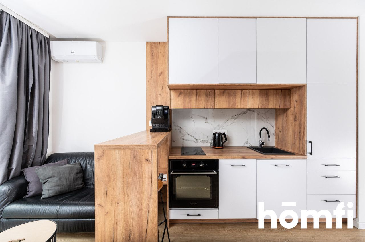 Klimatyzowane studio z balkonem na wynajem (ul. Wrocławska) - Mieszkanie - Wynajem - Kraków, Krowodrza