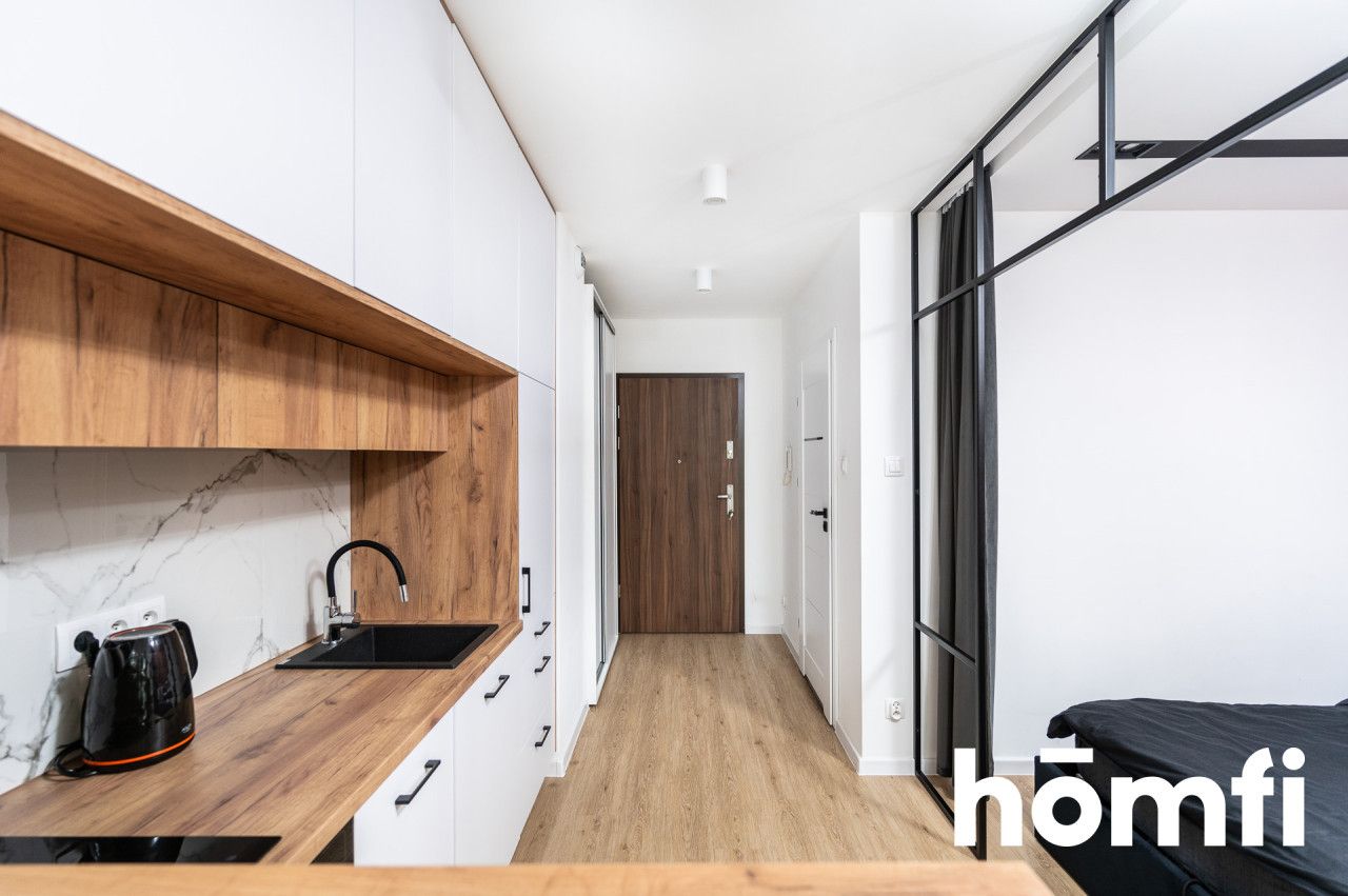 Klimatyzowane studio z balkonem na wynajem (ul. Wrocławska) - Mieszkanie - Wynajem - Kraków, Krowodrza