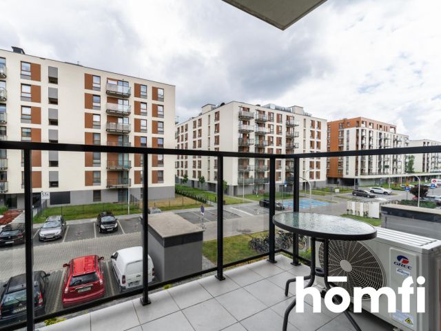 Klimatyzowane studio z balkonem na wynajem (ul. Wrocławska) - Mieszkanie - Wynajem - Kraków, Krowodrza