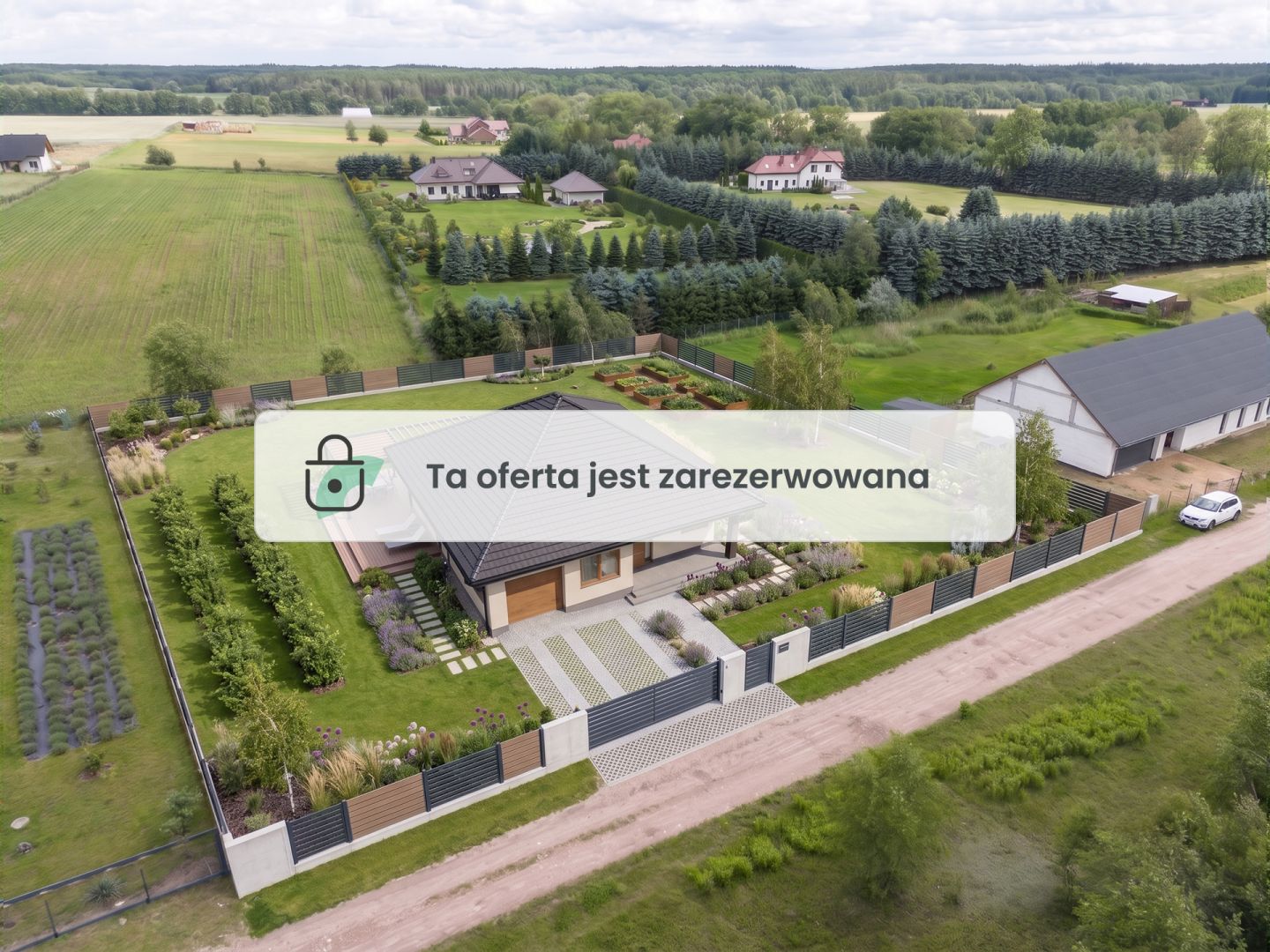 Duża okazja !! Działka budowlana w cichej okolicy! - Działka - Sprzedaż - Poznański, Murowana Goślina / Boduszewo