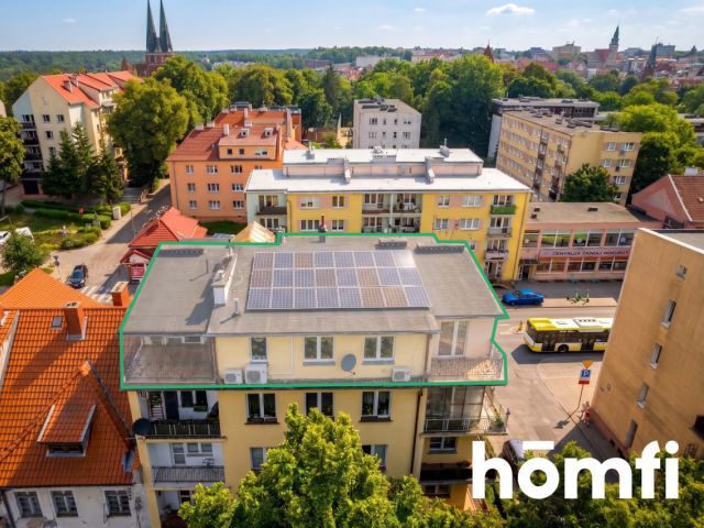 Penthouse with photovoltaics and a glass ceiling - Квартира - Продаж - Olsztyn, Grunwaldzkie