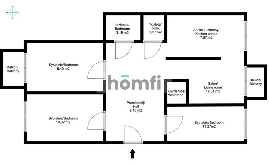 Spacious 66 sqm in Wieliczka | Bright & Perfect for a Family - Apartment - Sale - Wielicki, Wieliczka