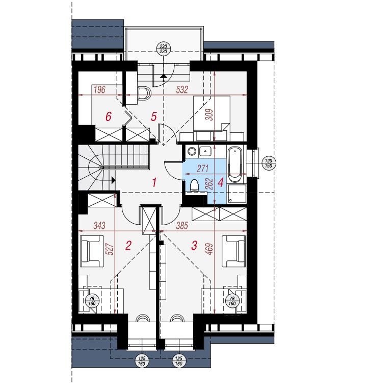 Kryspinów | Energy-Efficient Home | 150 m² | 5 Rooms | View of Bielany Monastery - House - Sale - Krakowski, Liszki / Kryspinów