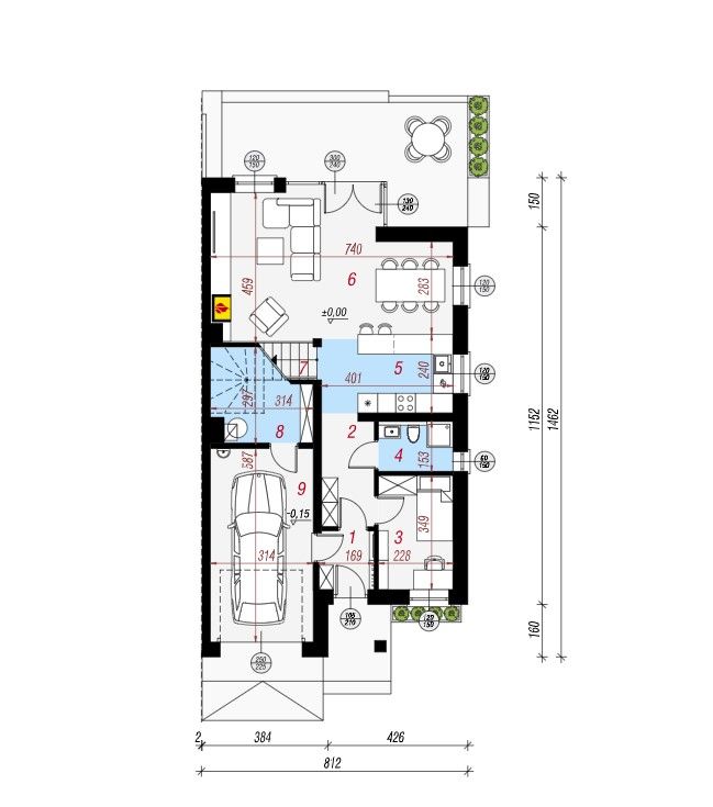Kryspinów | Energy-Efficient Home | 150 m² | 5 Rooms | View of Bielany Monastery - House - Sale - Krakowski, Liszki / Kryspinów
