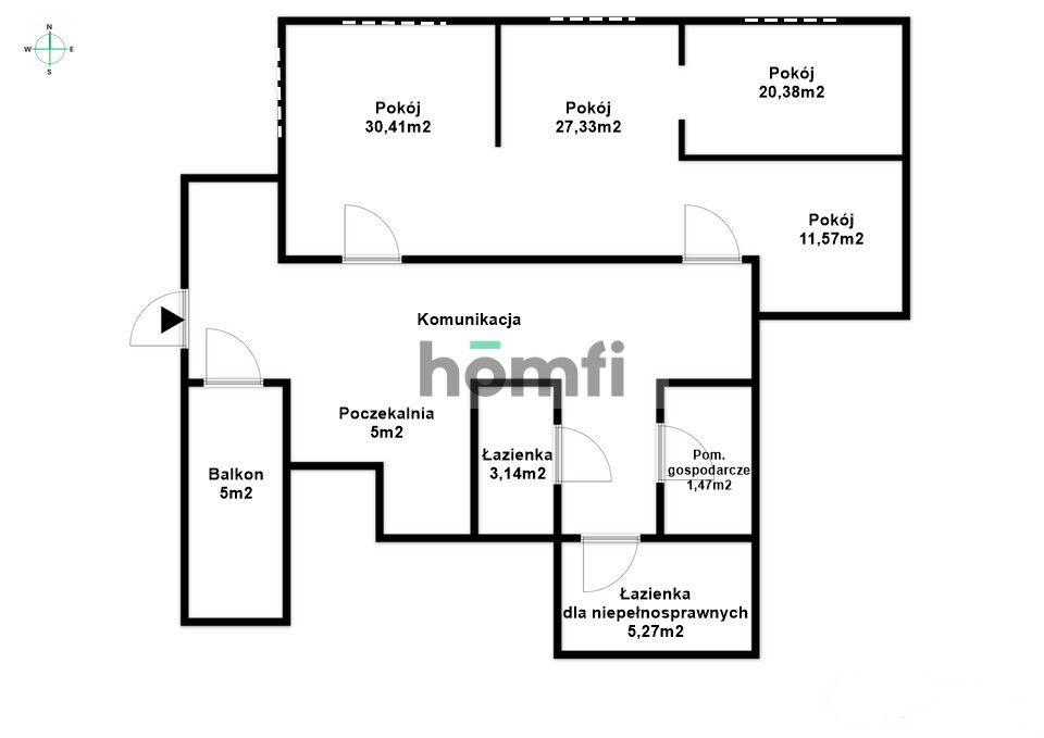 Premises in a modern building with a conference room - Commercial premises - Rent - Rzeszów, Zalesie