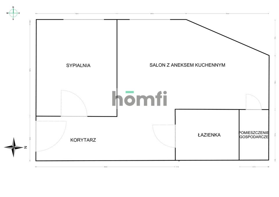 Mieszkanie 2 pokojowe na poznańskim Łazarzu na wynajem - Mieszkanie - Wynajem - Poznań, Grunwald / Łazarz