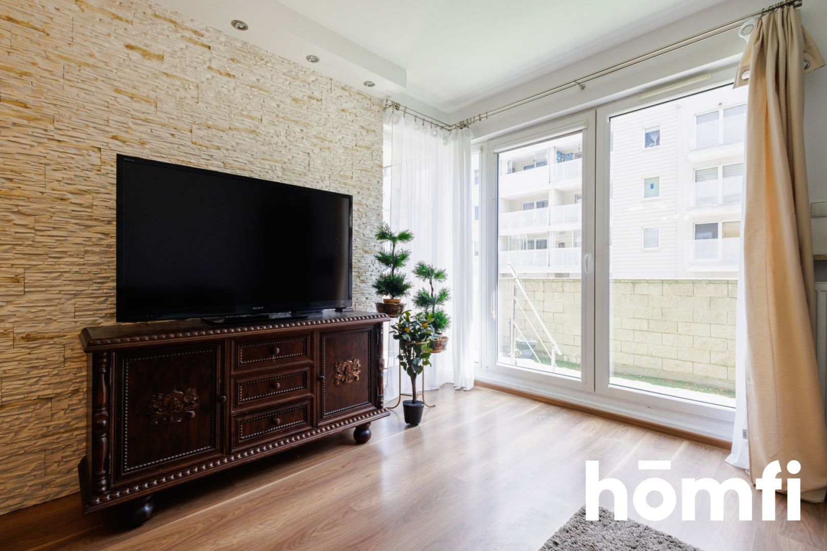 Flat with a garden for rent - Apartment - Rent - Warszawa, Białołęka / Tarchomin