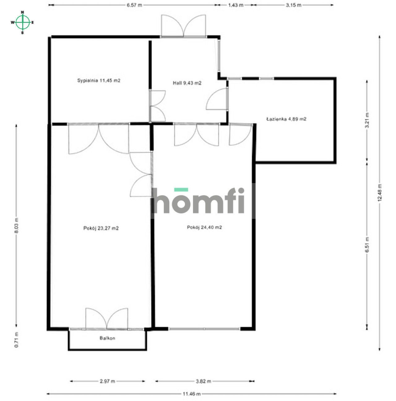 CHARMING 3-BEDROOM APARTMENT WITH BALCONY IN THE CITY CENTER OF ŁÓDŹ - Квартира - Оренда - Łódź, Śródmieście / Śródmieście