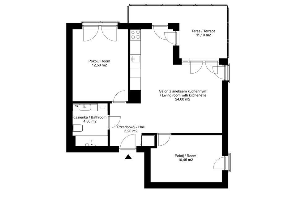 3 ROOMS CLOSE TO EVERYTHING |57 M2| KATOWICE WITOSA - Apartment - Sale - Katowice, Osiedle Witosa