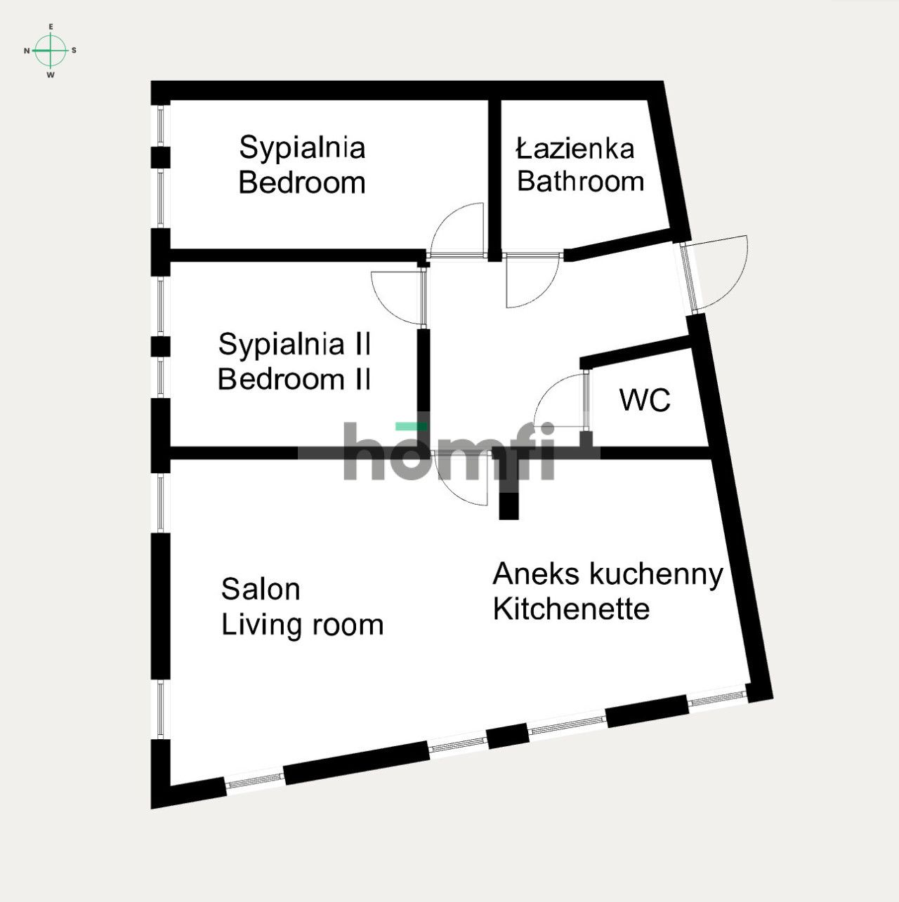 3 pokojowe mieszkanie | Złota Podkowa - Mieszkanie - Sprzedaż - Kraków, Krowodrza / Bronowice