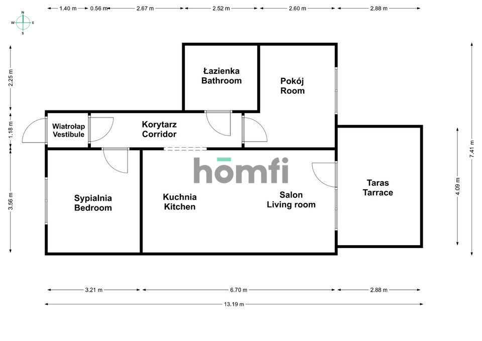 3 POKOJE I OGRÓD I SMART HOME I MIEJSCE POST. - Mieszkanie - Sprzedaż - Kraków