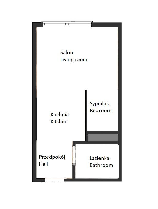 Studio z oddzielna sypialnią - ul. Jaworska - blisko do centrum! - Mieszkanie - Wynajem - Wrocław, Fabryczna / Popowice