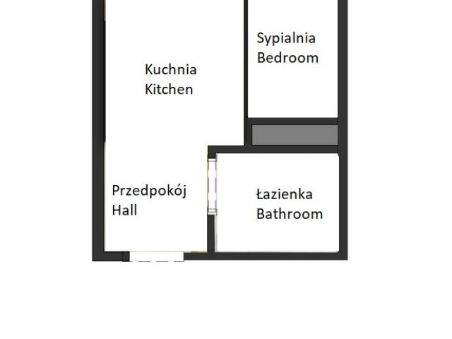 Studio z oddzielna sypialnią - ul. Jaworska - blisko do centrum! - Mieszkanie - Wynajem - Wrocław, Fabryczna / Popowice