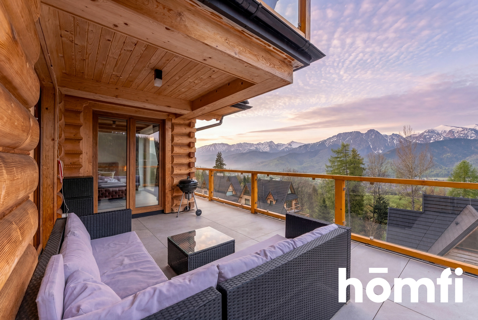 Panoramic view of the Tatra Mountains | Luxury apartment 63 m² - Apartment - Sale - Tatrzański, Kościelisko