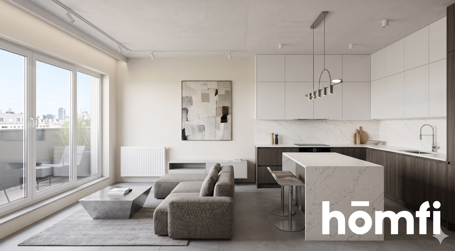 4-ROOM APARTMENT | TOP FLOOR WITH TERRACE - Apartment - Sale - Kraków, Krowodrza / Prądnik Biały