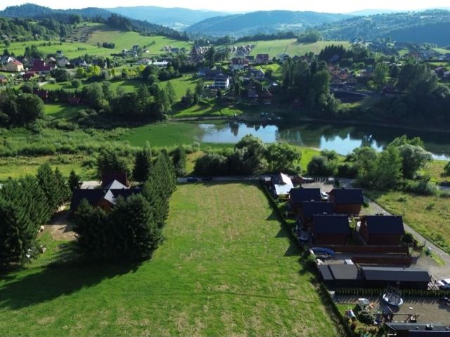 INVESTMENT DIAMOND IN SOLINA - 16.46 ares plot with development plan for 3 cottages | 20 m from the beach - Ділянка - Продаж - Leski, Solina / Zawóz