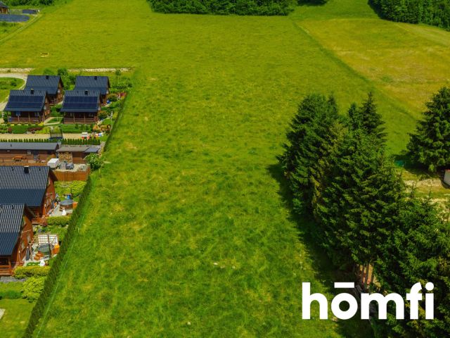 INVESTMENT DIAMOND IN SOLINA - 16.46 ares plot with development plan for 3 cottages | 20 m from the beach - Plot - Sale - Leski, Solina / Zawóz