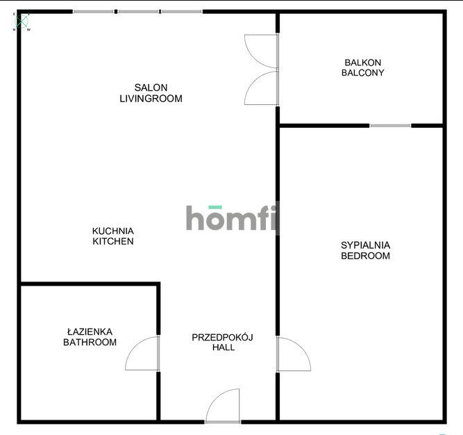 for rent 2 room apartment, 41m2, Prądnik Biały, Krowodrza Górka - Квартира - Оренда - Kraków, Krowodrza / Prądnik Biały