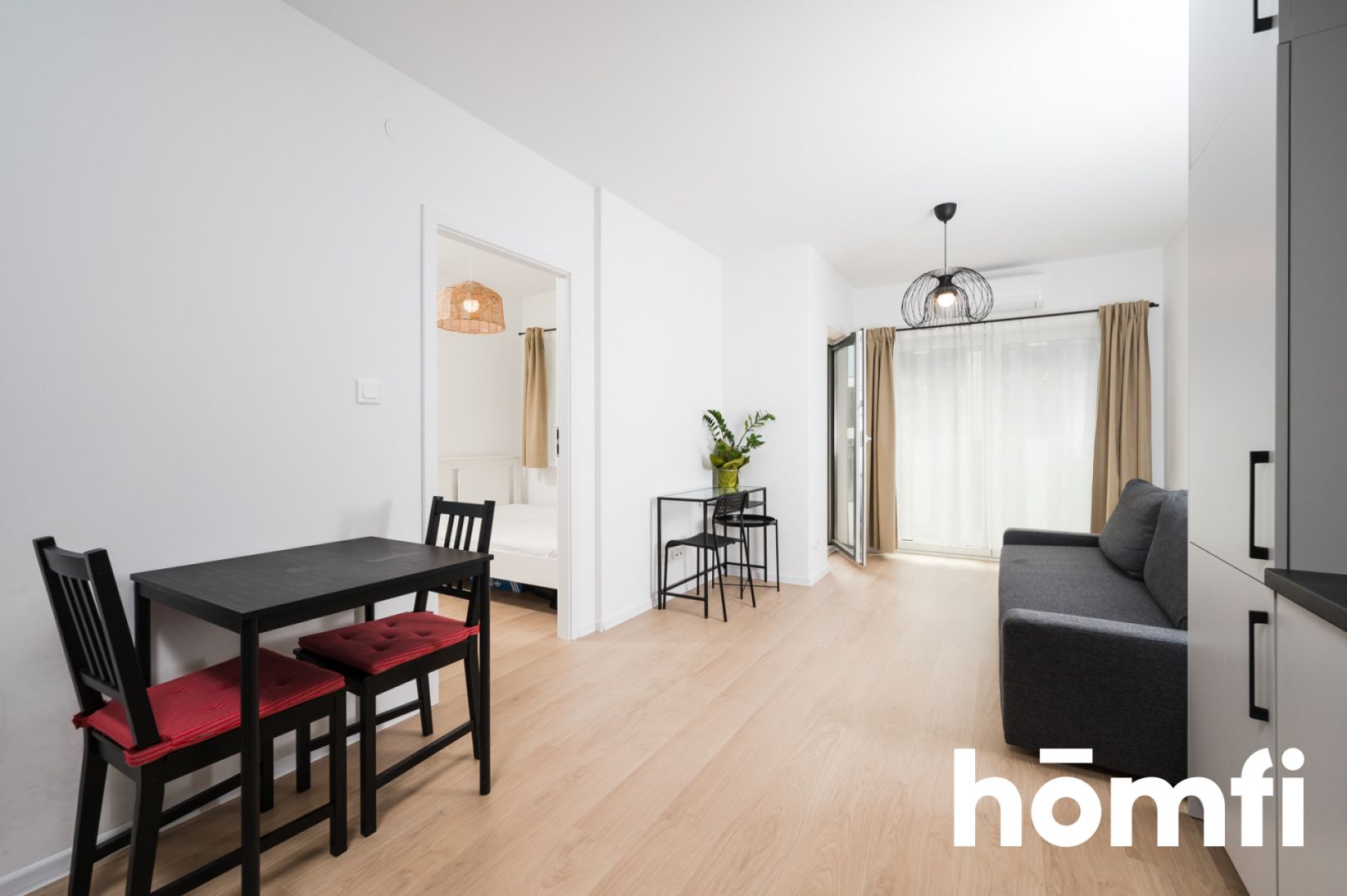 BRIGHT APARTMENT 10 MIN FROM THE CENTER | 40M2 | 2 ROOMS | AIR CONDITIONING | PARKING SPACE IN THE GARAGE | BALCONY | CLOSE TO GALERIA KAZIMIERZ | UL. KLIMECKIEGO | ZABŁOCIE CENTER - Apartment - Rent - Kraków, Zabłocie