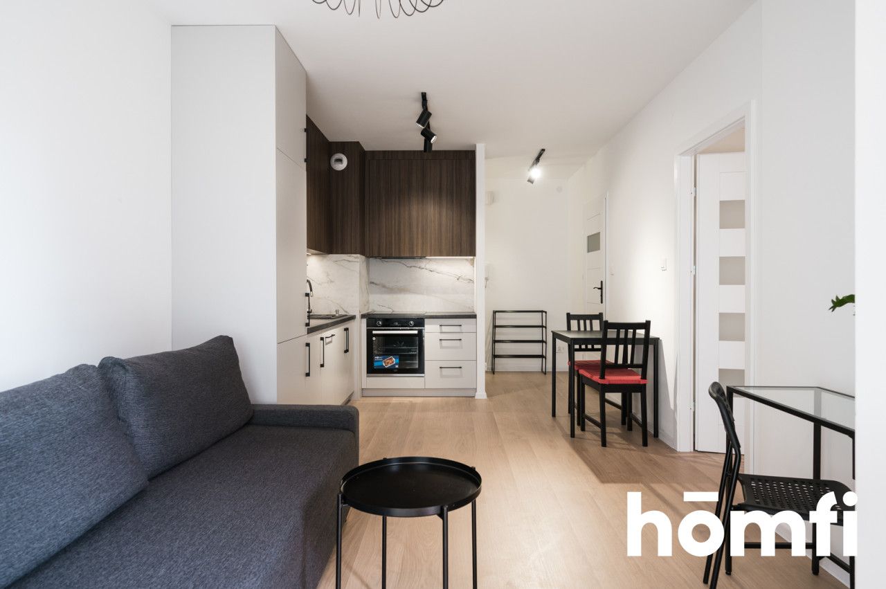 BRIGHT APARTMENT 10 MIN FROM THE CENTER | 40M2 | 2 ROOMS | AIR CONDITIONING | PARKING SPACE IN THE GARAGE | BALCONY | CLOSE TO GALERIA KAZIMIERZ | UL. KLIMECKIEGO | ZABŁOCIE CENTER - Apartment - Rent - Kraków, Zabłocie