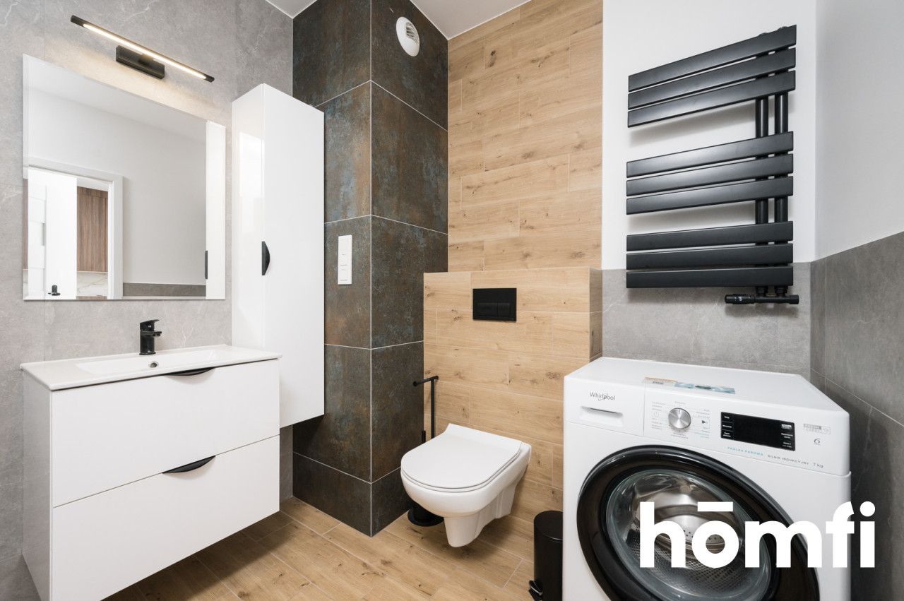 BRIGHT APARTMENT 10 MIN FROM THE CENTER | 40M2 | 2 ROOMS | AIR CONDITIONING | PARKING SPACE IN THE GARAGE | BALCONY | CLOSE TO GALERIA KAZIMIERZ | UL. KLIMECKIEGO | ZABŁOCIE CENTER - Apartment - Rent - Kraków, Zabłocie