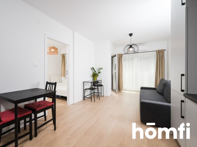 BRIGHT APARTMENT 10 MIN FROM THE CENTER | 40M2 | 2 ROOMS | AIR CONDITIONING | PARKING SPACE IN THE GARAGE | BALCONY | CLOSE TO GALERIA KAZIMIERZ | UL. KLIMECKIEGO | ZABŁOCIE CENTER - Apartment - Rent - Kraków, Zabłocie