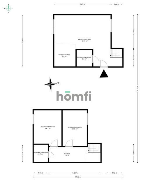 3-pok. 85m² Premium Gotowe do wejścia Wrocław - Mieszkanie - Sprzedaż - Wrocław