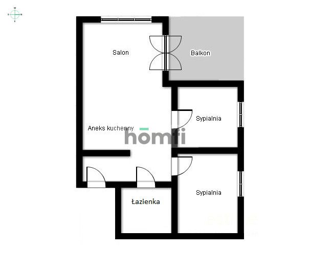 Three-rooms apartment, Felińskiego Street - Apartment - Rent - Kraków, Krowodrza / Prądnik Biały