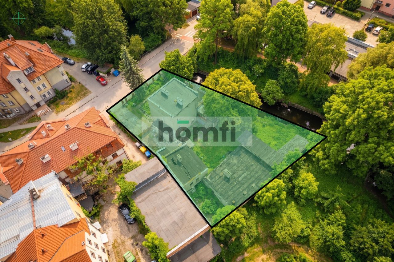 Wolnostojący dom nad rzeką w centrum Ostródy - Dom - Sprzedaż - Ostródzki, Ostróda