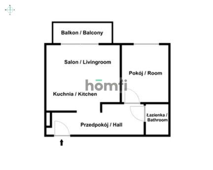 Street Zeus, 2-room apartment, Kowale - Apartment - Rent - Gdański, Kolbudy / Kowale