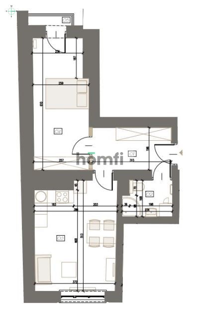 Air-conditioned, equipped, high standard - Apartment - Rent - Kraków, Śródmieście