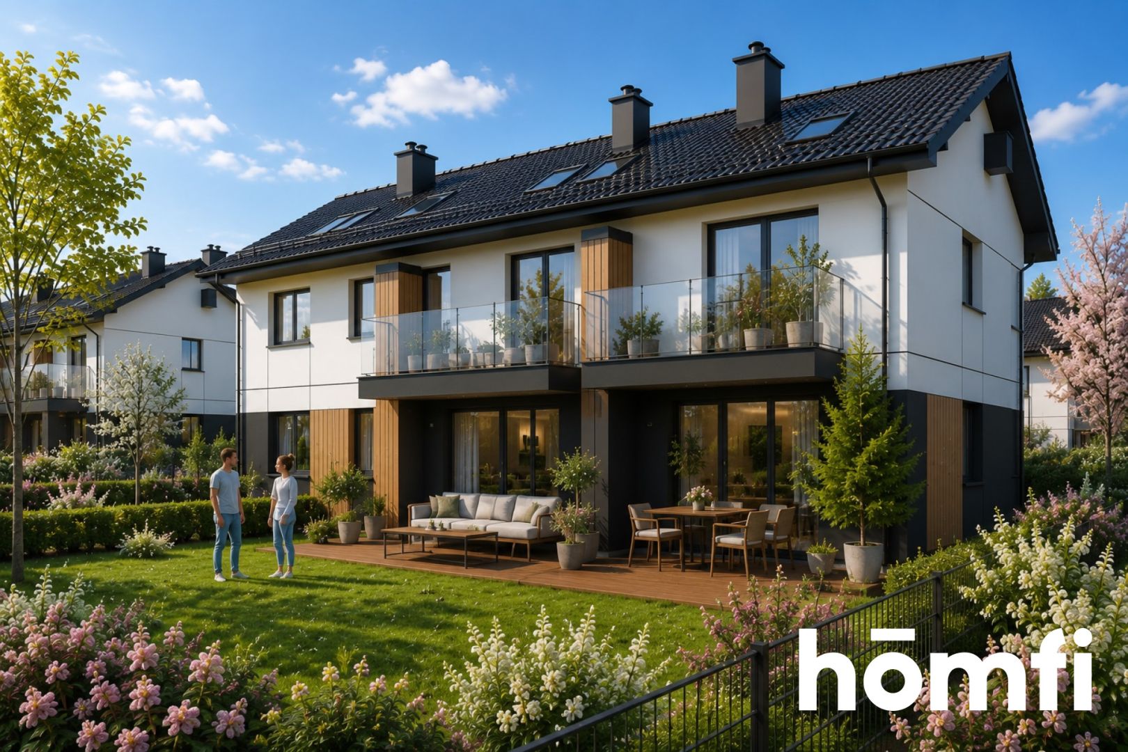 Nowe 60 m² z ogrodem 160 m² | 3 pokoje | 2 miejsca postojowe - Mieszkanie - Sprzedaż - Rzeszów, Budziwój