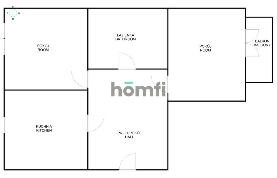 For Rent: 2-Room Apartment, Teligii Street - Квартира - Оренда - Kraków, Podgórze