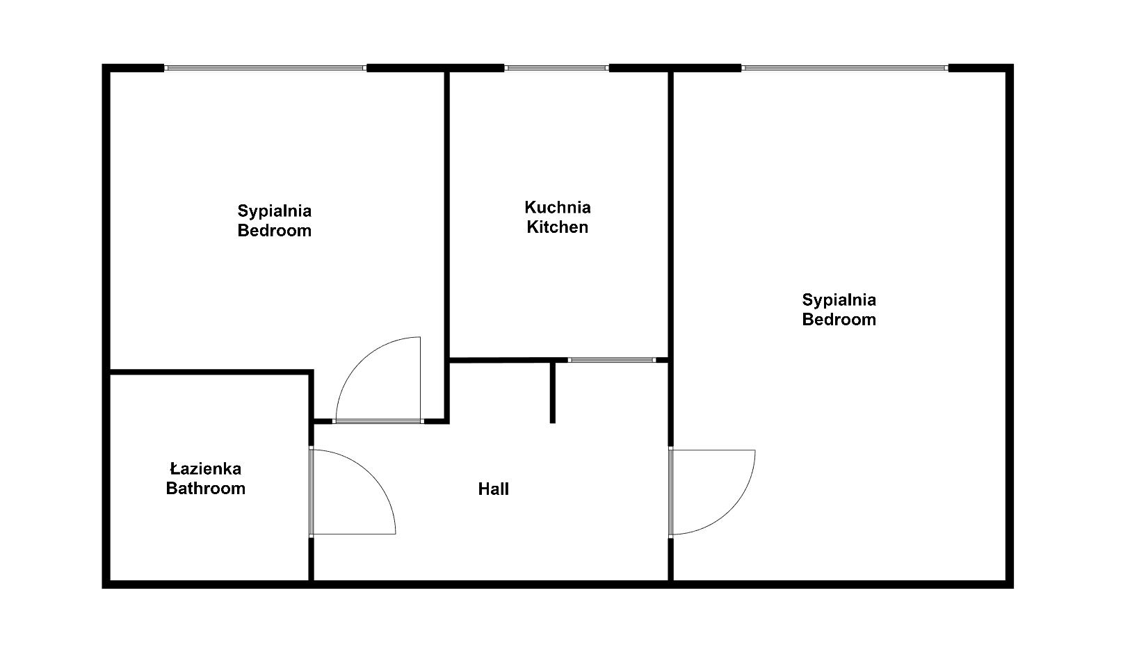 2-pokoje przy Pl. Strzegomskim | ul. Lubińska - Apartment - Rent - Wrocław, Stare Miasto / Szczepin